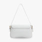 Crossbody Bag Faux Leather with Magnetic Flap and Detachable Strap