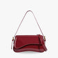 Crossbody Bag Faux Leather with Magnetic Flap and Detachable Strap