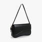 Crossbody Bag Faux Leather with Magnetic Flap and Detachable Strap