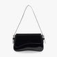 Crossbody Bag Faux Leather with Magnetic Flap and Detachable Strap