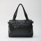Crossbody Bag Faux Leather with Two Lined Compartments and Handles