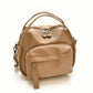 Crossbody Bag Water-Repellent Nylon with Double Zip and Pockets
