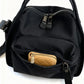 Crossbody Bag Water-Repellent Nylon with Double Zip and Pockets