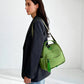 Crossbody Bag Water-Repellent Nylon with Double Zip and Pockets
