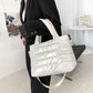Tote Bag Cotton Nylon with Removable Strap