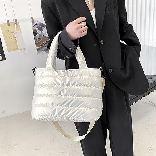 Tote Bag Cotton Nylon with Removable Strap