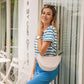 Crossbody Bag Nylon with Adjustable Strap