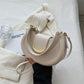Crossbody Bag Faux Leather with Top Handle and Removable Strap