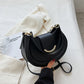 Crossbody Bag Faux Leather with Top Handle and Removable Strap