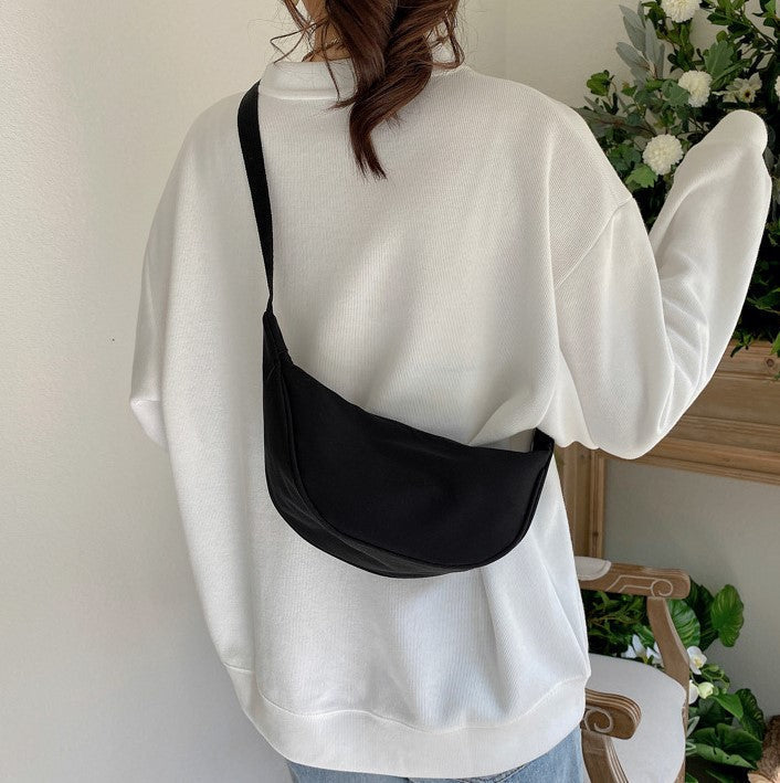 Crossbody Bag Nylon with Adjustable Strap