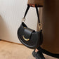 Crossbody Bag Faux Leather with Top Handle and Removable Strap