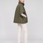 Quilted Cape Gilet with Half-Zip