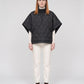 Quilted Cape Gilet with Half-Zip