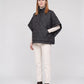 Quilted Cape Gilet with Half-Zip