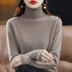 Cashmere-Feel Effortless Roll Neck Jumper