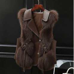 Lumiére Faux Fur Gilet