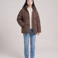 Oversized Hooded Quilted Puffer Jacket