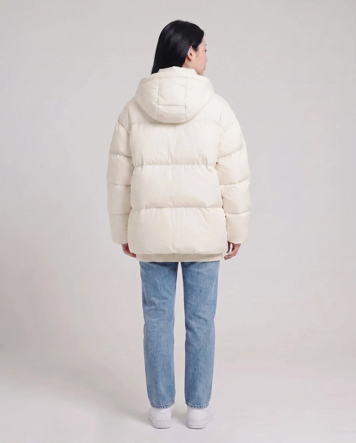 Oversized Hooded Quilted Puffer Jacket