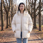 Oversized Hooded Quilted Puffer Jacket
