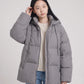 Oversized Hooded Quilted Puffer Jacket