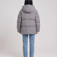 Oversized Hooded Quilted Puffer Jacket