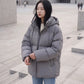 Oversized Hooded Quilted Puffer Jacket