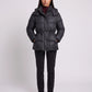 Short Puffer Jacket with Hood and Elasticated Waist