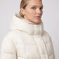 Short Oversized Puffer Jacket with Large Hood