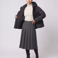 Short Oversized Puffer Jacket with Large Hood