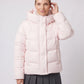 Short Oversized Puffer Jacket with Large Hood
