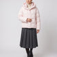 Short Oversized Puffer Jacket with Large Hood