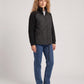 Short Quilted Jacket with Knitted Sleeves