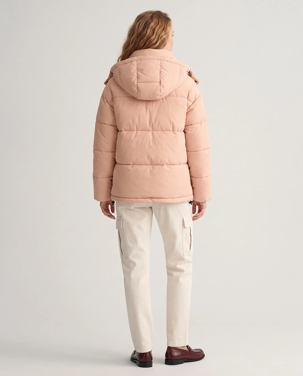 Short Oversized Hooded Puffer Jacket