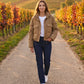 Short Workwear-Style Puffer Jacket with Chest Pockets