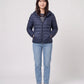 Short Ultra-Lightweight Hooded Puffer Jacket