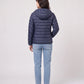 Short Ultra-Lightweight Hooded Puffer Jacket