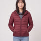 Short Ultra-Lightweight Hooded Puffer Jacket