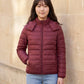 Short Ultra-Lightweight Hooded Puffer Jacket
