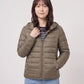 Short Ultra-Lightweight Hooded Puffer Jacket