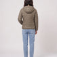 Short Ultra-Lightweight Hooded Puffer Jacket