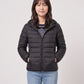 Short Ultra-Lightweight Hooded Puffer Jacket