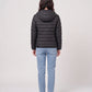 Short Ultra-Lightweight Hooded Puffer Jacket