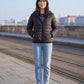 Short Ultra-Lightweight Hooded Puffer Jacket