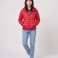 Short Ultra-Lightweight Hooded Puffer Jacket