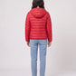 Short Ultra-Lightweight Hooded Puffer Jacket