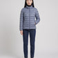 Short Ultra-Lightweight Puffer Jacket with Funnel Collar
