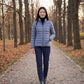 Short Ultra-Lightweight Puffer Jacket with Funnel Collar