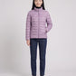 Short Ultra-Lightweight Puffer Jacket with Funnel Collar