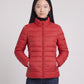 Short Ultra-Lightweight Puffer Jacket with Funnel Collar