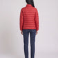 Short Ultra-Lightweight Puffer Jacket with Funnel Collar